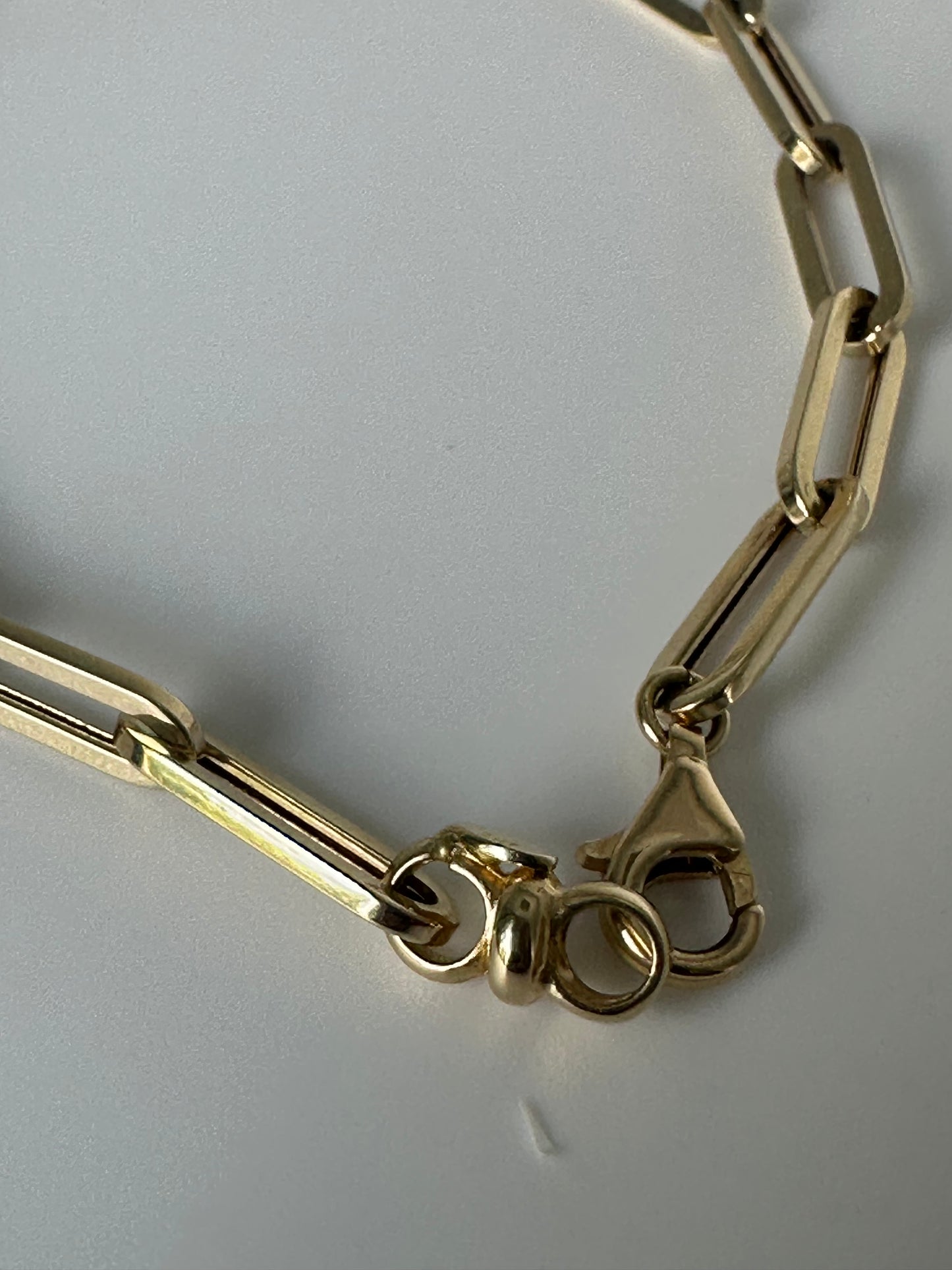 Pulsera paperclip 8”