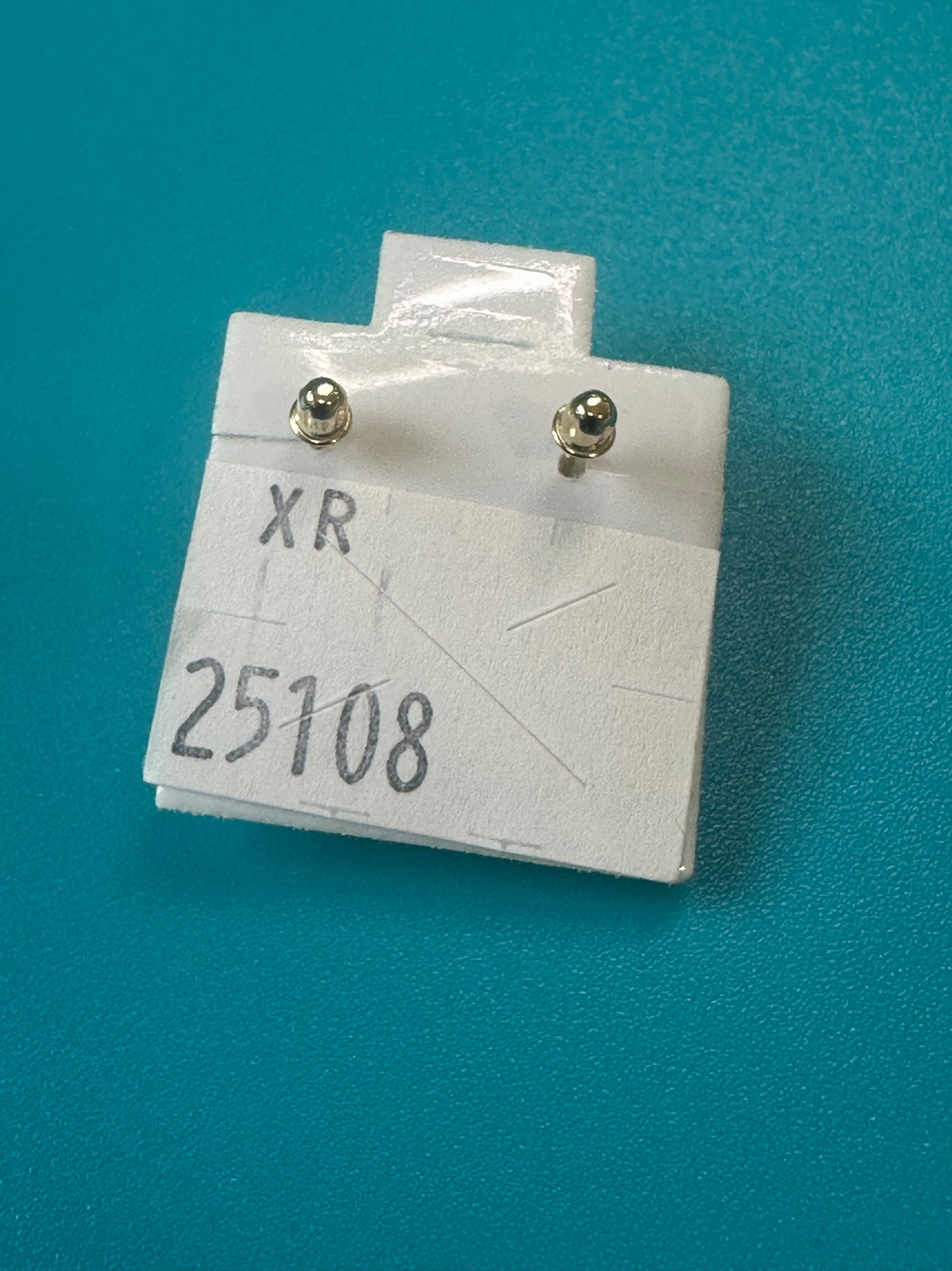 Aretitos oro 14k
