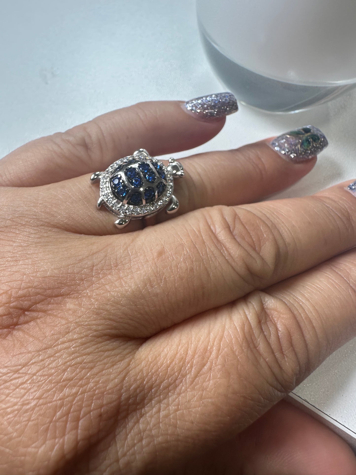 Anillo tortuga #8