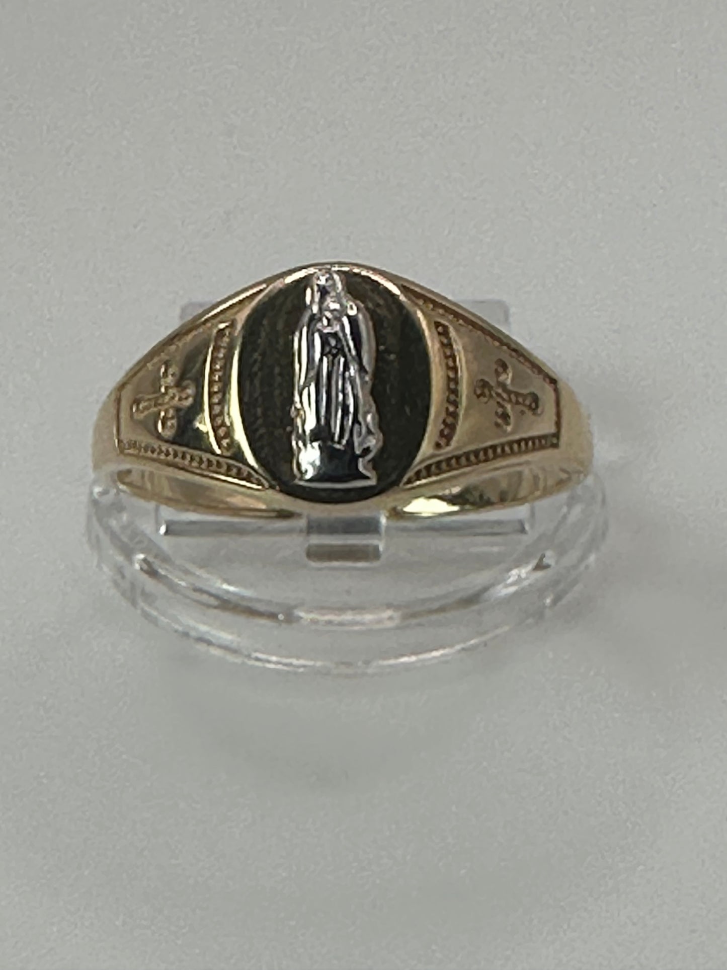 Anillo unisex de la virgen