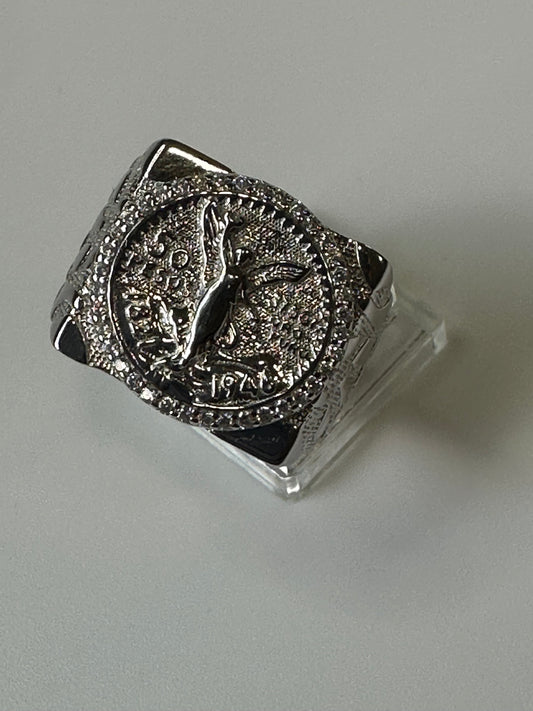 Anillo para hombre size: 9 1/2 plata 925