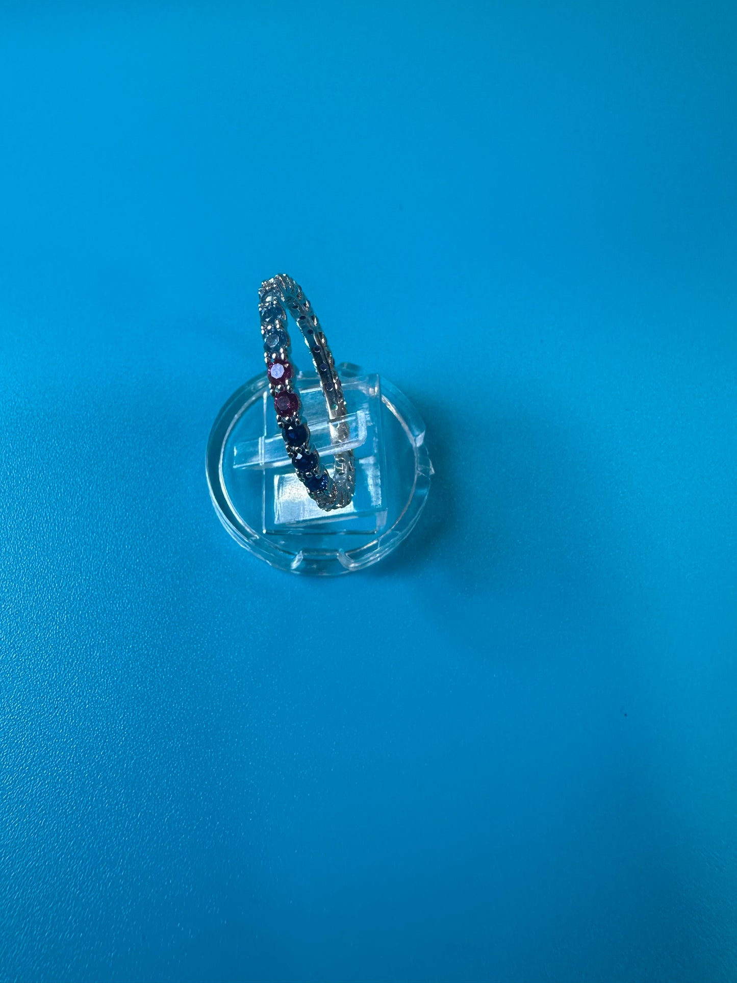 Anillo de priedritas de colores #9