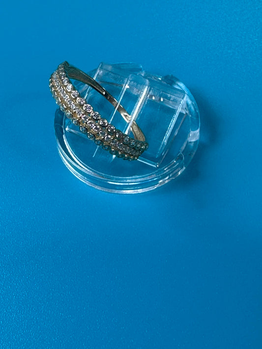 Anillo con sirconias #7