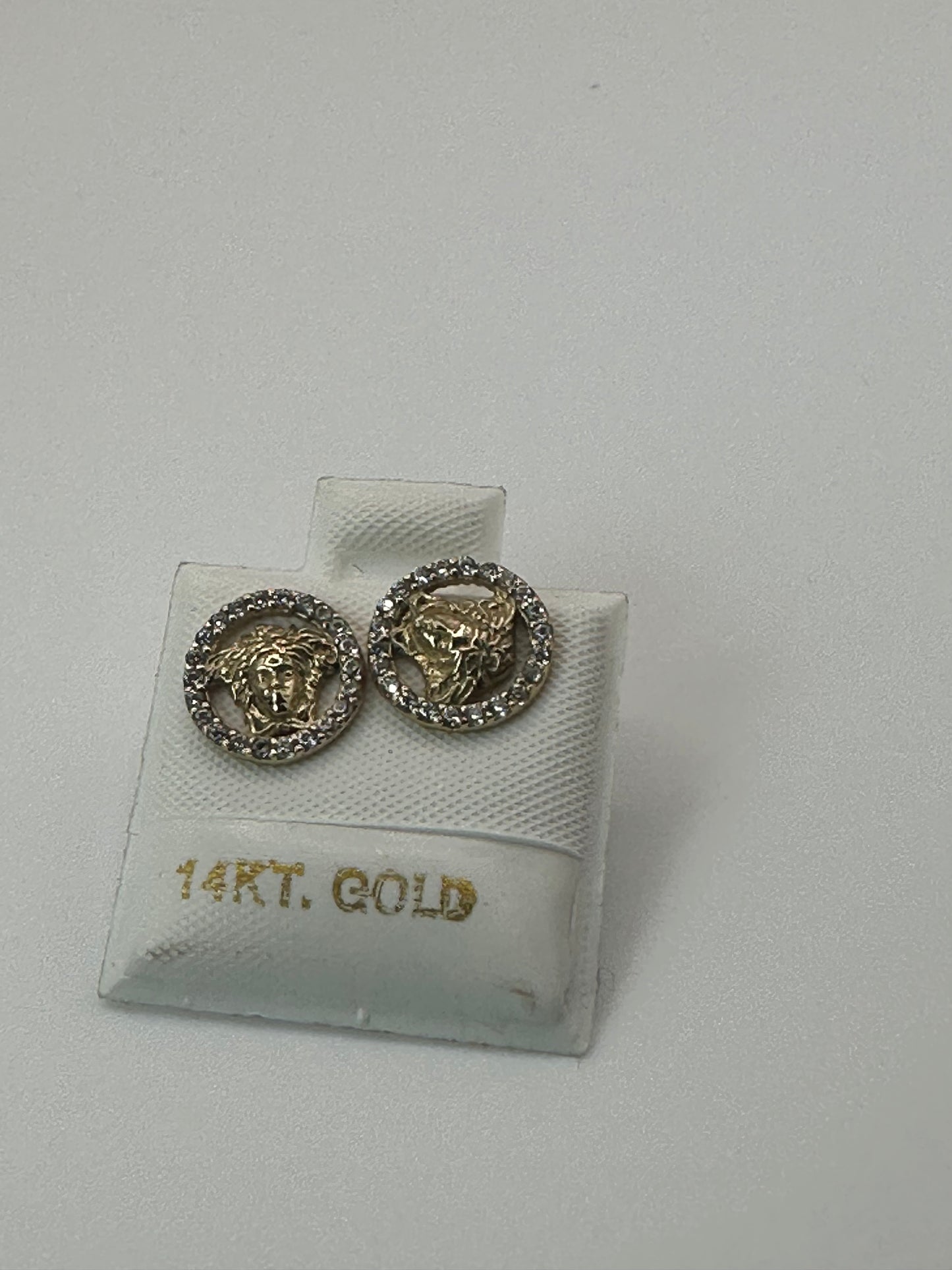 Aretes Versace con sirconia