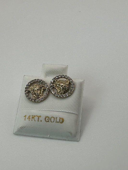 Aretes Versace con sirconia
