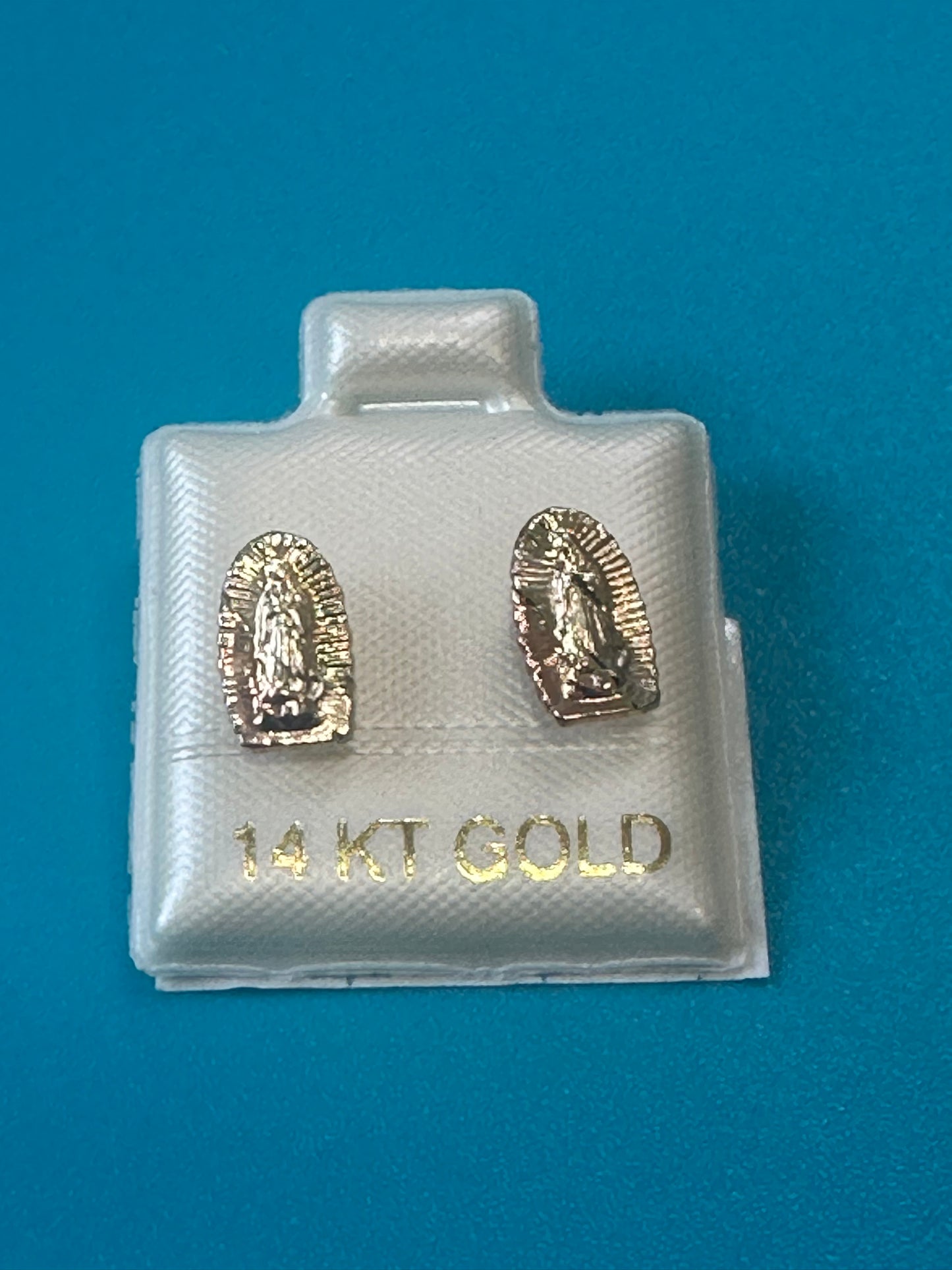 Aretes virgen de Guadalupe