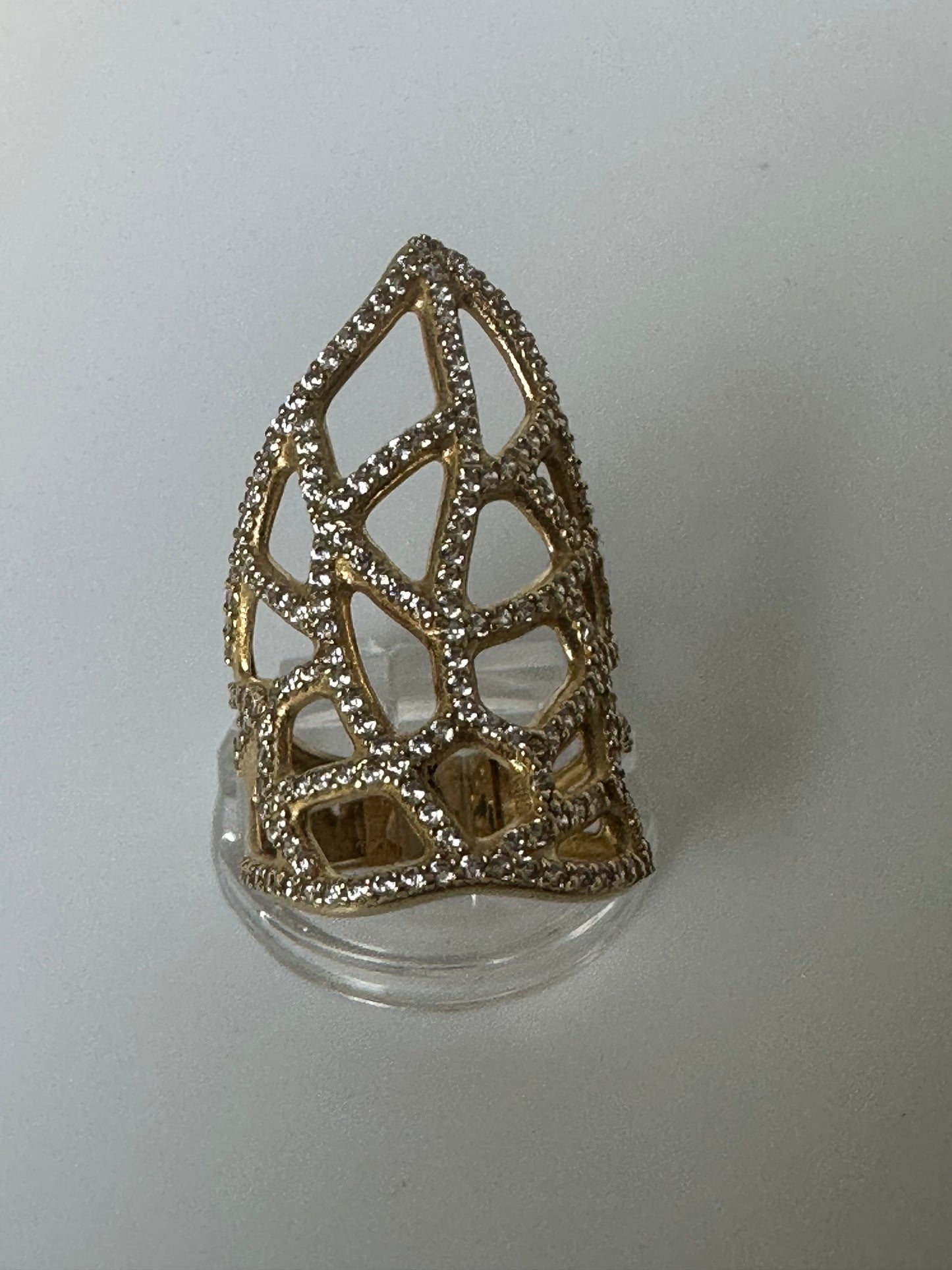 Anillo Monica robles con sirconias