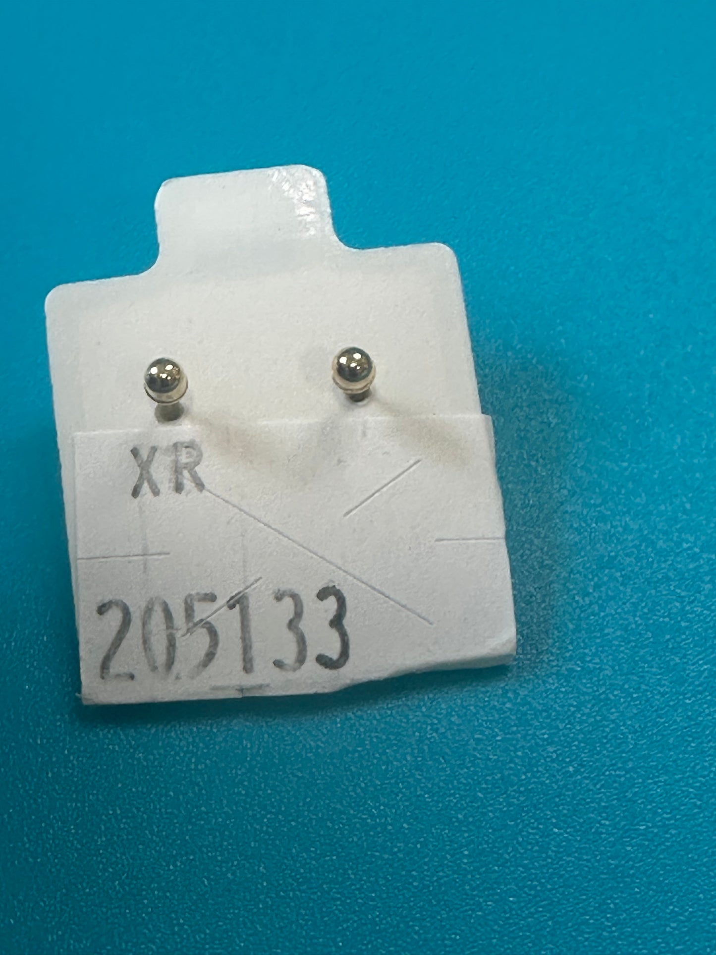 Aretitos oro 14k