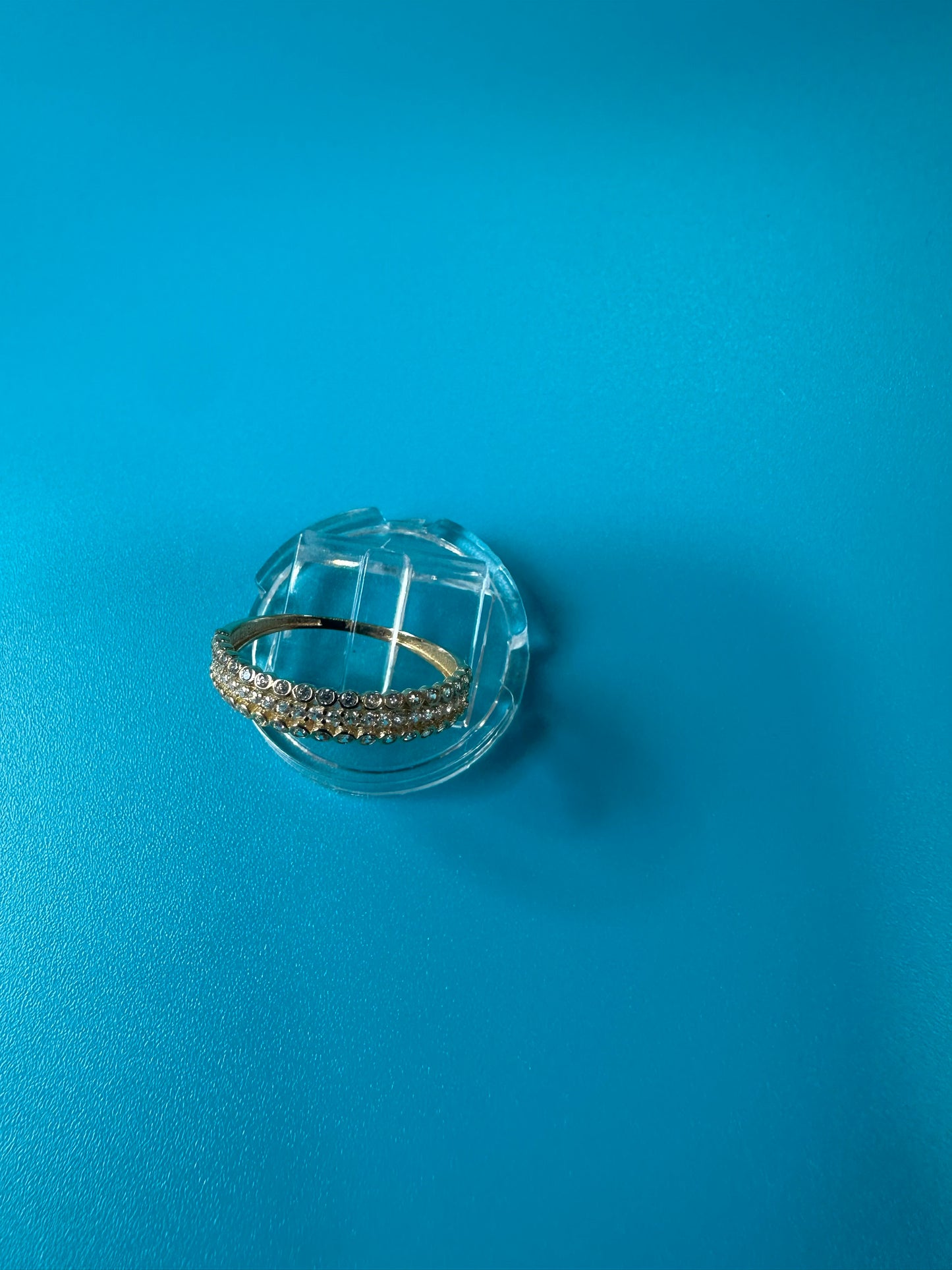 Anillo con sirconias #7
