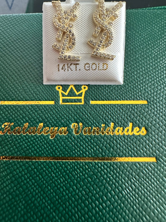 Aretes con sirconias