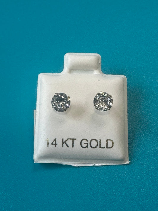 Aretitos oro 14k