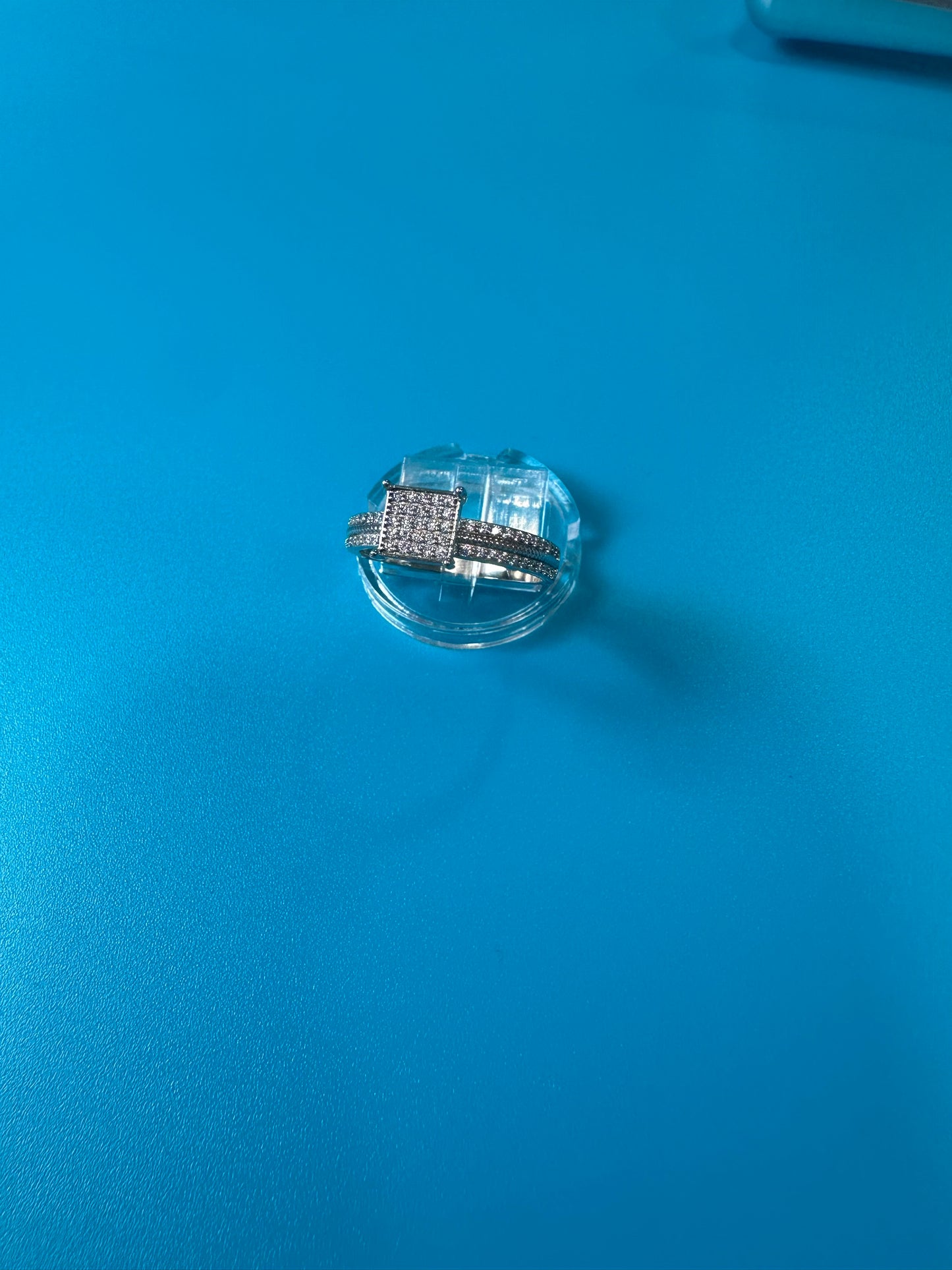 Anillo corte princesa #9.5