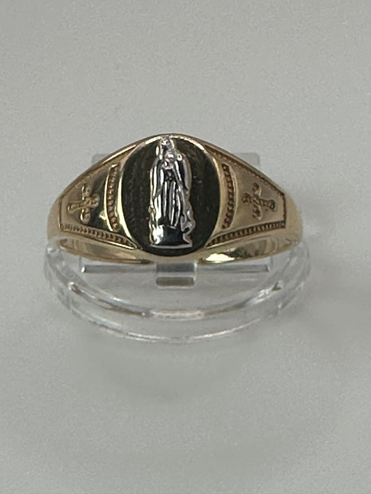 Anillo unisex de la virgen