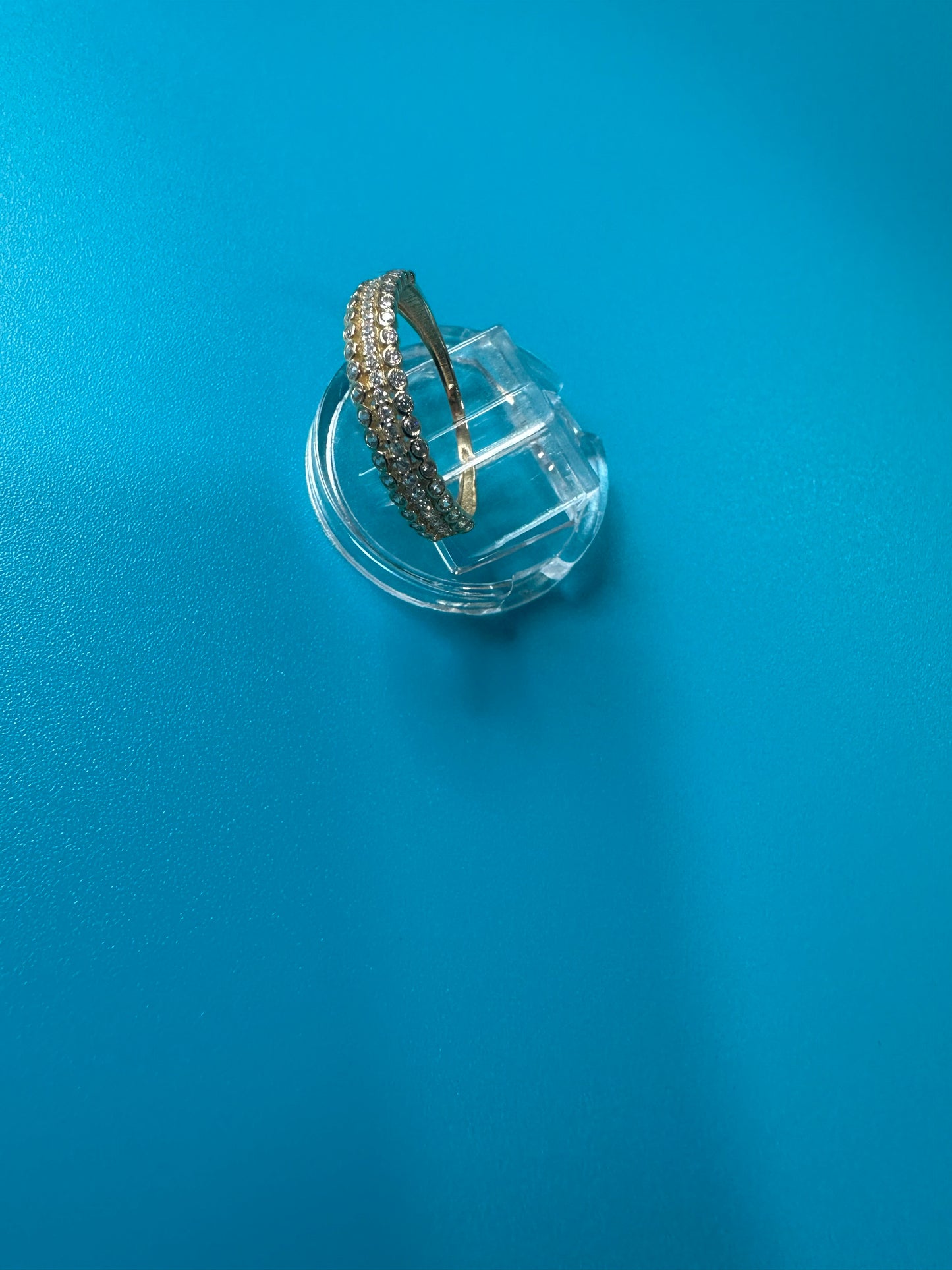 Anillo con sirconias #7