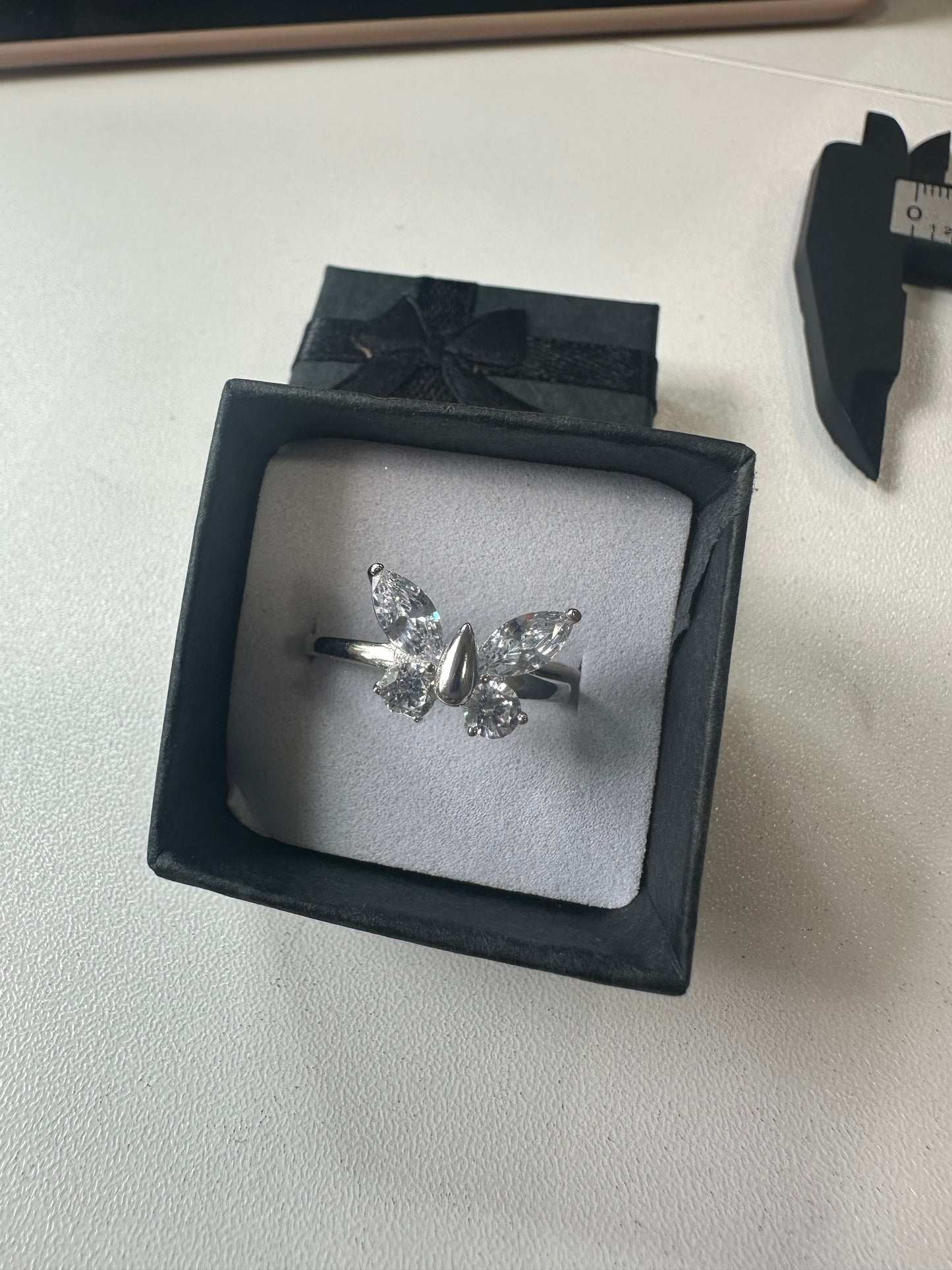 Anillo mariposa #8 1/2