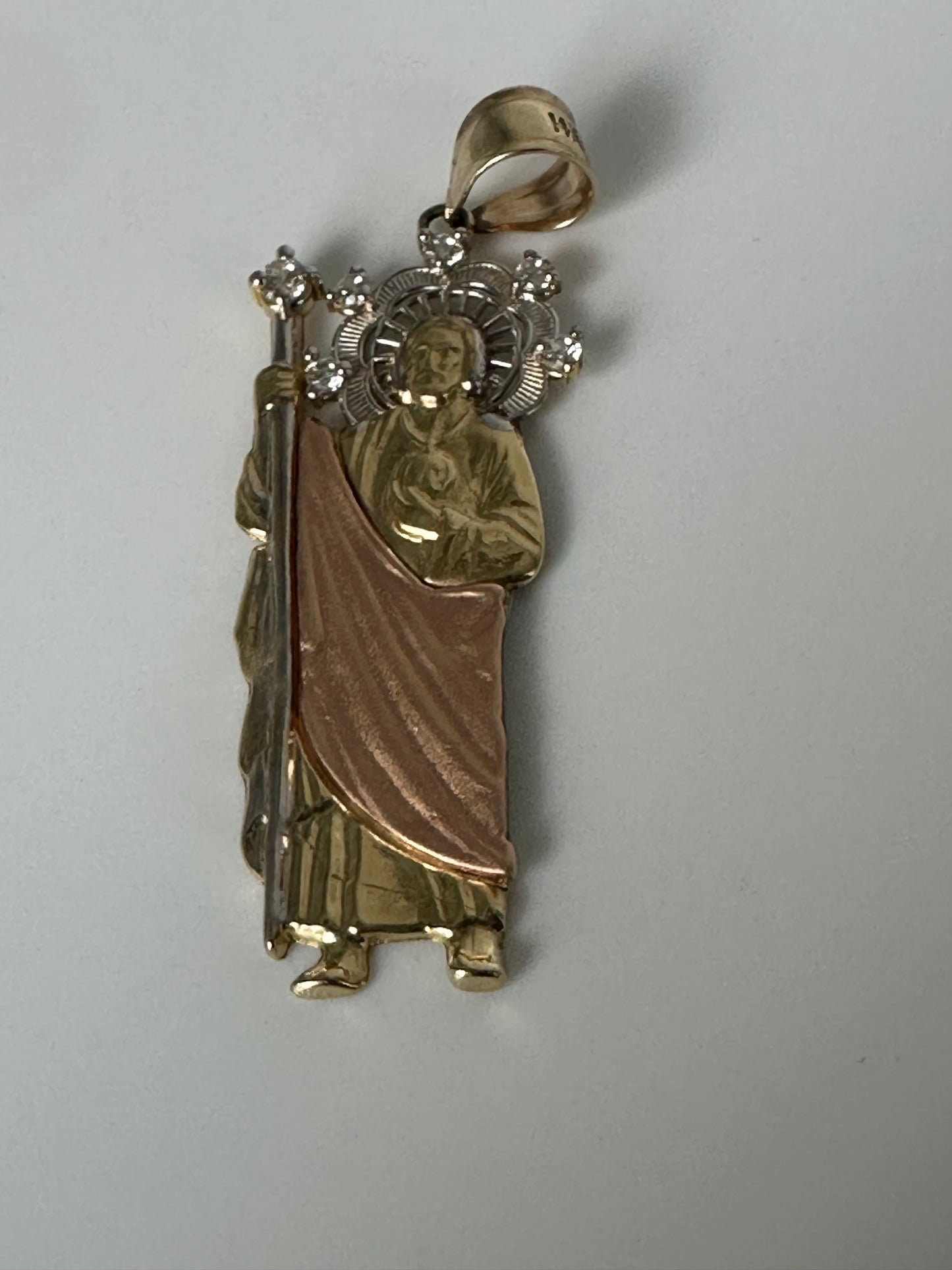 Medalla San Judas Tadeo tres oros