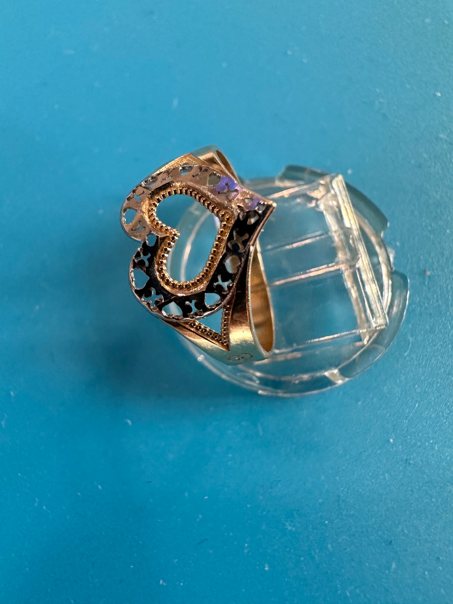 Anillo corazón #7